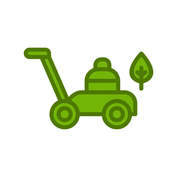 Simple Vector Icon Lawn Mower — Wektor stockowy