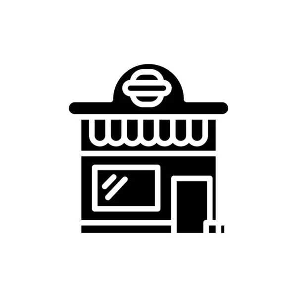 Ikona Obchod Vektor Izolovaný Bílém Pozadí Pro Vaše Webové Mobilní — Stockový vektor