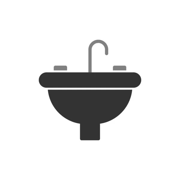 Sink Modern Vector Icon —  Vetores de Stock