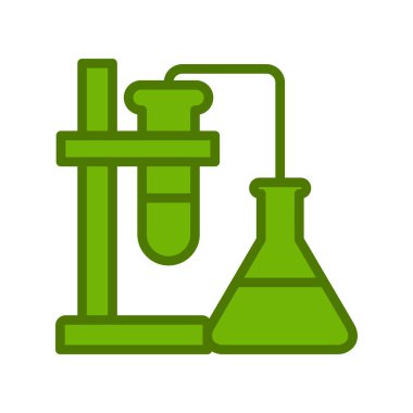 Kimya simgesi, vektör çizimi