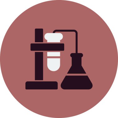 Kimya simgesi, vektör çizimi