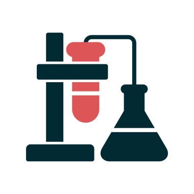 Kimya simgesi, vektör çizimi