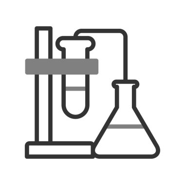 Kimya simgesi, vektör çizimi