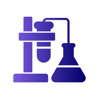 Kimya simgesi, vektör çizimi