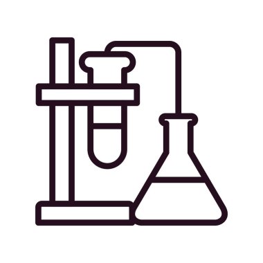 Kimya simgesi, vektör çizimi