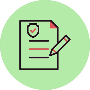 Talep simgesi, vektör illüstrasyonu