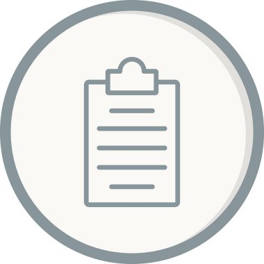 Pano simgesi, vektör illüstrasyonu