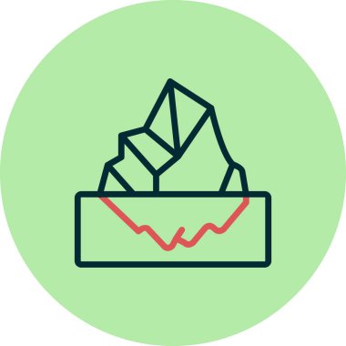 Moda Biçiminde Zarf Simgesi İzole Arkaplan