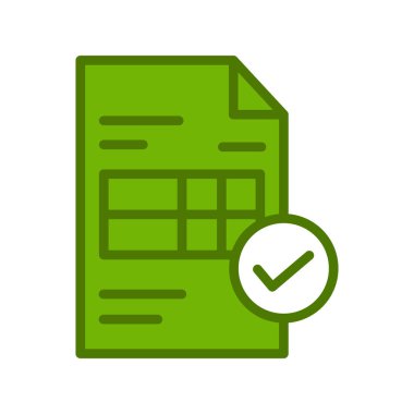 Web ve mobil uygulama tasarımı için fatura simgesi, vektör illüstrasyonu