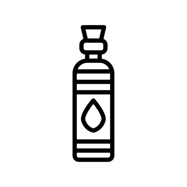 Vektor Illustration Flaska Ikon — Stock vektor