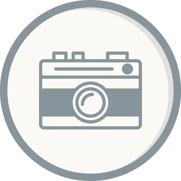 Camera Web Icon Simple Illustration — Stock Vector