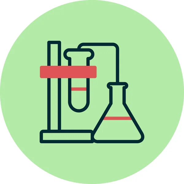 Chemistry Icon Vector Illustration — Stock Vector