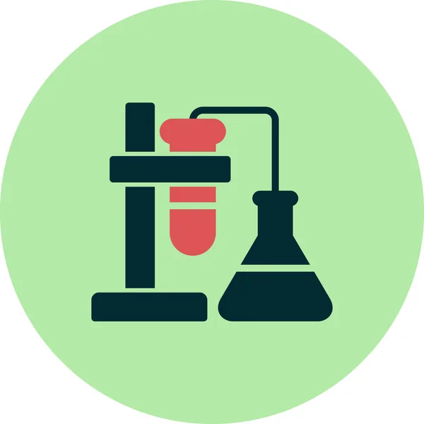 Icono Química Ilustración Vectorial — Archivo Imágenes Vectoriales