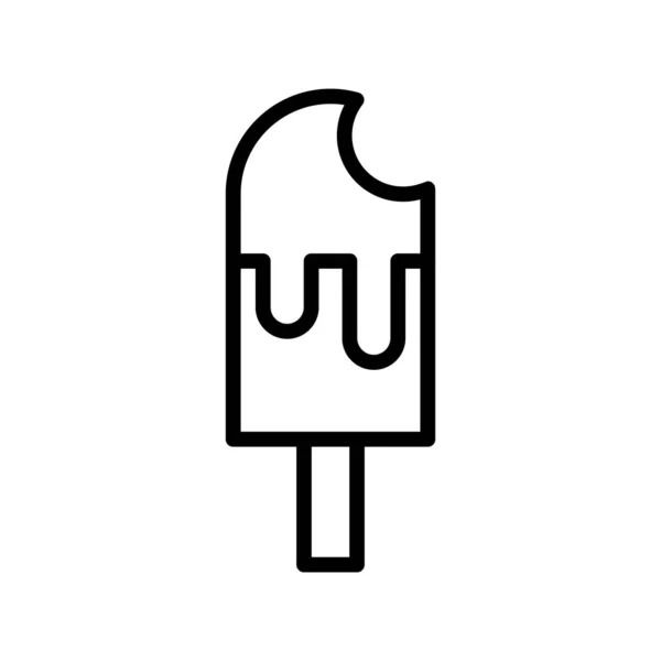 Eis Symbol Vektor Illustration — Stockvektor
