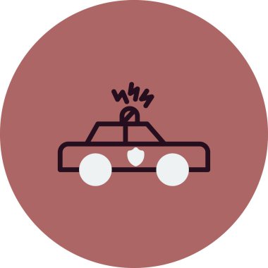 Modern otomatik simgenin vektör illüstrasyonu