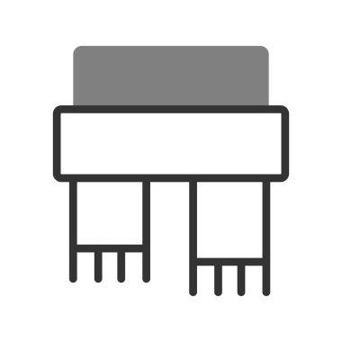 bank simgesinin vektör illüstrasyonu