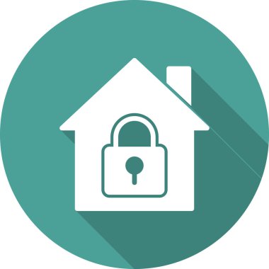 ev simgesini, basit vektör çizim