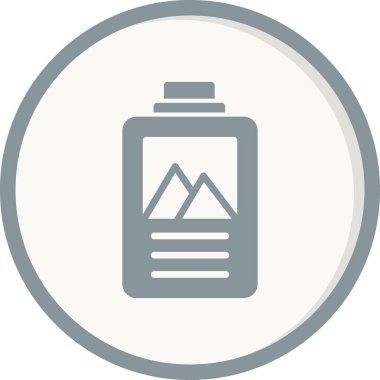 Kayak geçiş simgesi, vektör illüstrasyonu