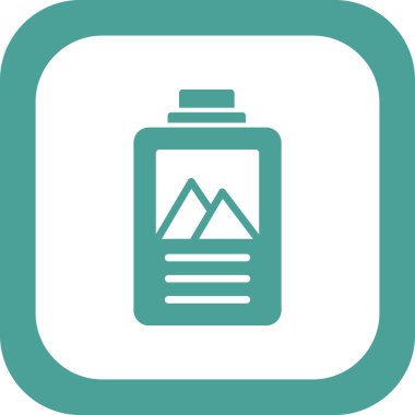 Kayak geçiş simgesi, vektör illüstrasyonu