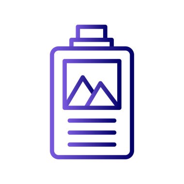 Kayak geçiş simgesi, vektör illüstrasyonu