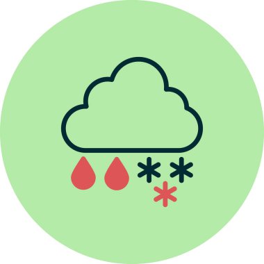 hava vektörü simgesi modern basit arkaplan