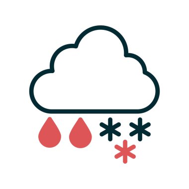 hava tahmini ikon vektör illüstrasyonuName