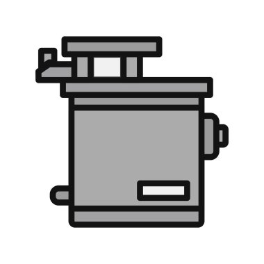 Gıda simgesinin vektör illüstrasyonu