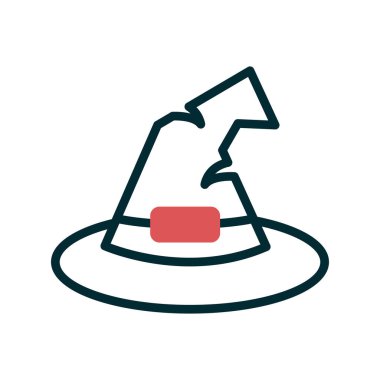  Şapka simgesi vektör illüstrasyonu