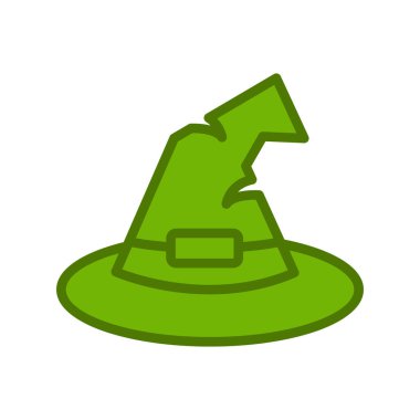  Şapka simgesi vektör illüstrasyonu