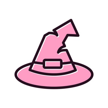  Şapka simgesi vektör illüstrasyonu