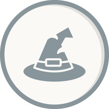  Şapka simgesi vektör illüstrasyonu