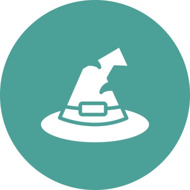  Şapka simgesi vektör illüstrasyonu