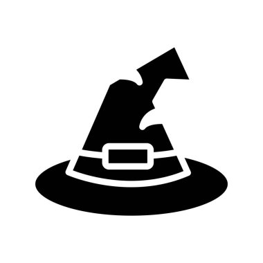  Şapka simgesi vektör illüstrasyonu