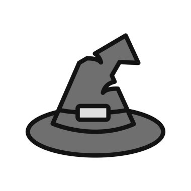  Şapka simgesi vektör illüstrasyonu