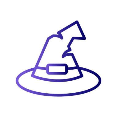  Şapka simgesi vektör illüstrasyonu