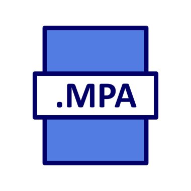 dosya biçimi simgesi, vektör illüstrasyonu basit tasarım