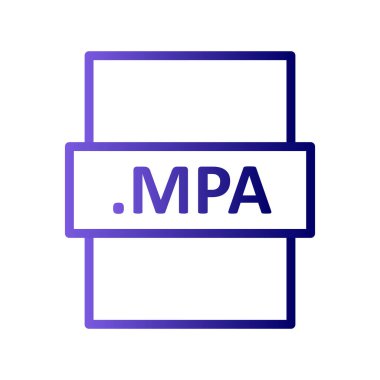 dosya biçimi simgesi, vektör illüstrasyonu basit tasarım