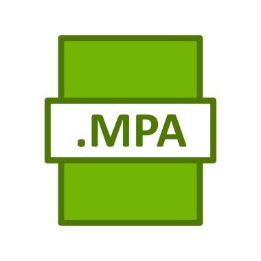 dosya biçimi simgesi, vektör illüstrasyonu basit tasarım