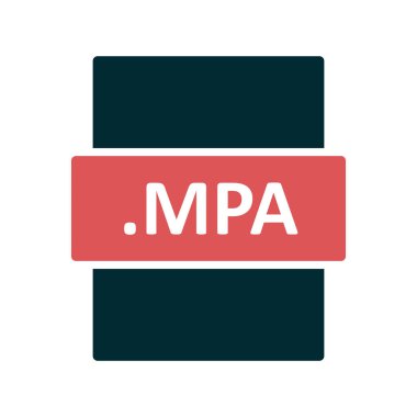 dosya biçimi simgesi, vektör illüstrasyonu basit tasarım