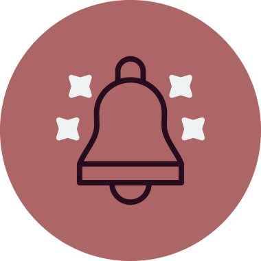 Zil. Web simgesi basit tasarım