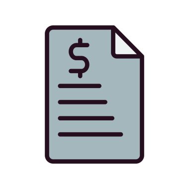 belge simgesi vektörü web ve mobil uygulama tasarımınız için beyaz arkaplanda izole edildi, pano logosu kavramı