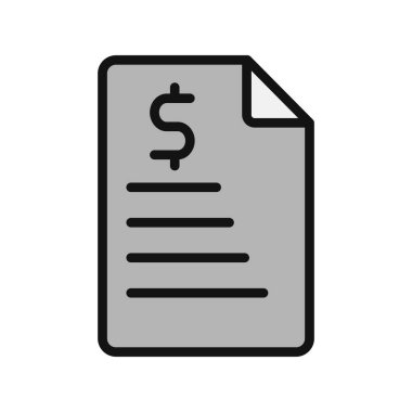 belge simgesi vektörü web ve mobil uygulama tasarımınız için beyaz arkaplanda izole edildi, pano logosu kavramı