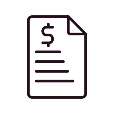 belge simgesi vektörü web ve mobil uygulama tasarımınız için beyaz arkaplanda izole edildi, pano logosu kavramı