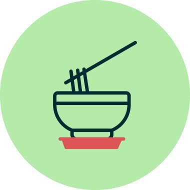 Kase simgesi, vektör illüstrasyonu