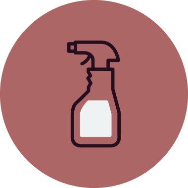 Sprey. Web simgesi basit illüstrasyon