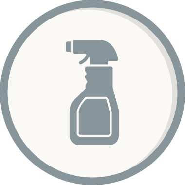 Sprey. Web simgesi basit illüstrasyon