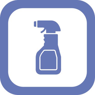 Sprey. Web simgesi basit illüstrasyon