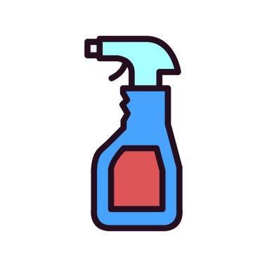 Sprey. Web simgesi basit illüstrasyon