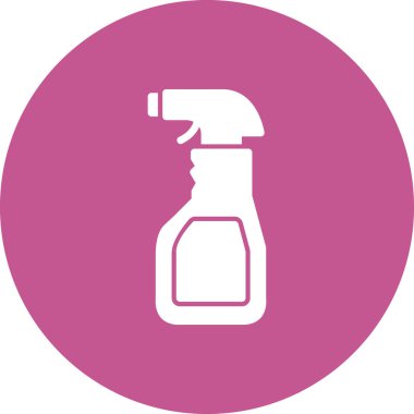 Sprey. Web simgesi basit illüstrasyon