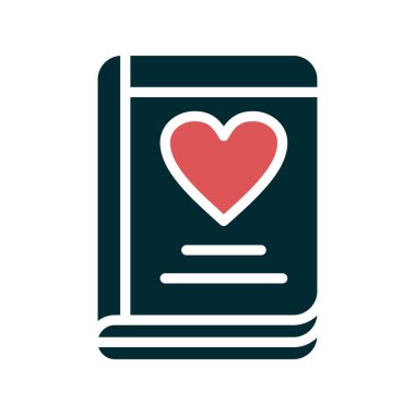 Günlük simgesi, vektör illüstrasyonu